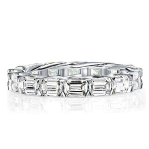 Eternity band - Italo Baguette Wedding Band For Women Emerald Cut Eternity Band, Apparel & Accessories, Italo jewelry - Online Catalog