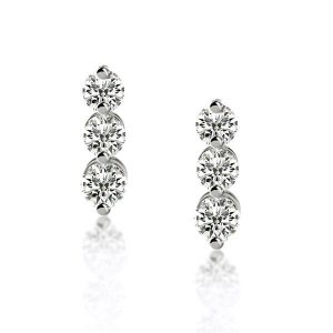 Earrings - Round Cut Drop Long Earrings, Apparel & Accessories, Italo jewelry - Online Catalog