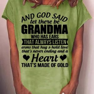 Women Text Letters Long Sleeve Tee T-shirt Crew Neck Casual Spring/Fall Top, JustFashionNow T-Shirts, color:Green|size:3XL,