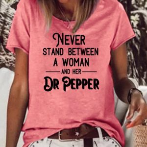 Casual Funny Sarcasm Letter Print Short Sleeve Tops, T-shirts, Lilicloth.com