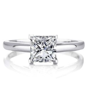 Classic rings - Italo Princess Cut Solitaire Engagement Ring Affordable, Apparel & Accessories, Italo jewelry - Online Catalog