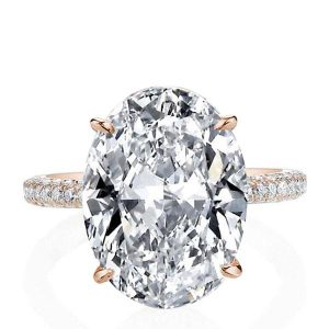 classic engagement rings - Italo Rose Gold Engagement Ring Oval Engagement Ring Affordable, Italo jewelry - Online Catalog