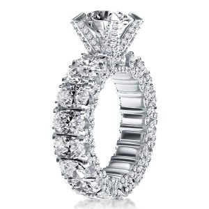 unique engagement rings - Italo Unique Engagement Ring Silver Ring Eternity Ring, Italo jewelry - Online Catalog