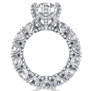 unique engagement rings - Italo Unique Engagement Ring Eternity Ring Affordable, Italo jewelry - Online Catalog