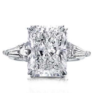Classic rings - Double Prong Three Stone Engagement Ring, Apparel & Accessories, Italo jewelry - Online Catalog