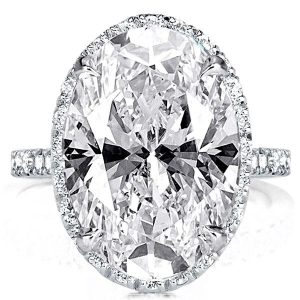 unique engagement rings - Italo Halo Ring Oval Engagement Ring Promise Ring, Italo jewelry - Online Catalog