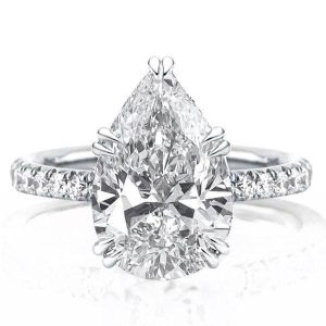 classic engagement rings - Italo Pear Shape Engagement Ring Classic Engagement Ring, Italo jewelry - Online Catalog