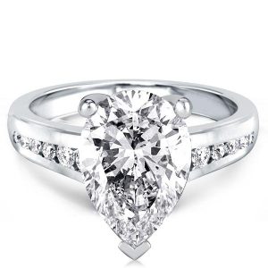 Classic rings - Italo Pear Cut Engagement Ring Classic Engagement Ring Affordable, Apparel & Accessories, Italo jewelry - Online Catalog