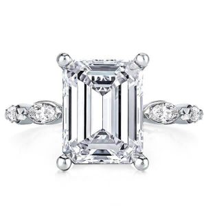Unique rings - Marquise Series Engagement Ring (5.76 CT. TW.), Italo jewelry - Online Catalog