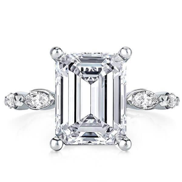 Unique rings - Marquise Series Engagement Ring (5.76 CT. TW.), Italo jewelry - Online Catalog