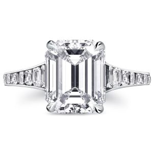 Classic rings - Classic Emerald Cut Engagement Ring, Apparel & Accessories, Italo jewelry - Online Catalog
