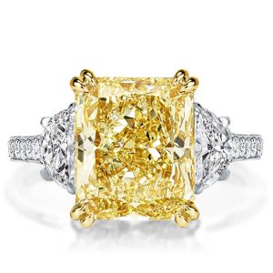unique engagement rings - Italo Yellow Sapphire Ring Yellow Gold Engagement Ring For Women, Italo jewelry - Online Catalog