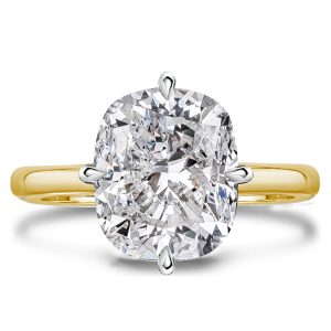 classic engagement rings - Italo Cushion Cut Solitaire Engagement Ring Affordable, Italo jewelry - Online Catalog