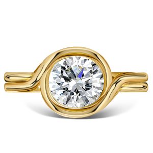 Classic rings - Italo Round Cut Solitaire Ring Vintage Engagement Ring, Apparel & Accessories, Italo jewelry - Online Catalog