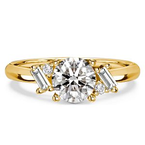 Classic rings - Italo Round Cut Engagement Ring Sterling Silver Rings, Apparel & Accessories, Italo jewelry - Online Catalog