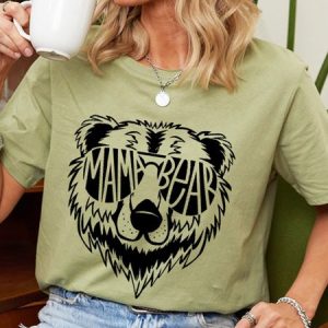 Mama Bear Mother's Day Graphic Tee, T-shirts, Lilicloth.com