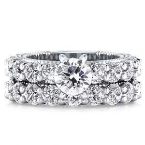 Bridal sets rings - Single Stone Bridal Set Rings (2.90CT. TW.), Italo jewelry - Online Catalog