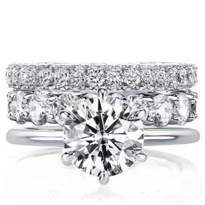 3pc wedding sets - Solitaire Eternity 3PC Wedding Set (9.20 CT. TW.), Italo jewelry - Online Catalog