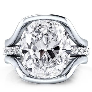 3pc wedding sets rings - Huge Solitaire 3PC Wedding Set(5.27 CT. TW.), Italo jewelry - Online Catalog