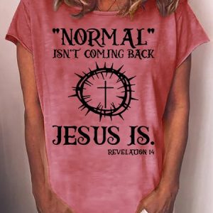 Womens Rooted In Christ Cross Pray God Bible Verse Christian Casual T-Shirt, T-shirts, Lilicloth.com