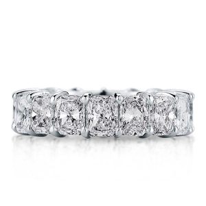 Eternity band - Italo Radiant Eternity Created White Sapphire Wedding Band, Apparel & Accessories, Italo jewelry - Online Catalog