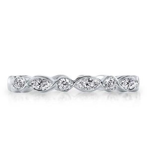 Eternity band - Italo Eternity Created White Sapphire Wedding Band, Apparel & Accessories, Italo jewelry - Online Catalog