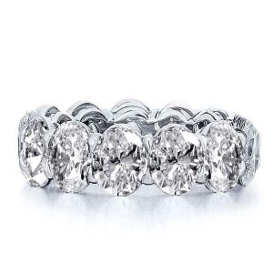 Eternity band - Italo Eternity Created White Sapphire Wedding Band, Apparel & Accessories, Italo jewelry - Online Catalog