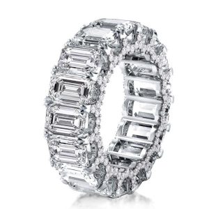 Eternity band - Italo Eternity Wedding Band For Women Unique Eternity Ring, Apparel & Accessories, Italo jewelry - Online Catalog