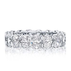 Eternity band - Italo Oval Eternity Ring Eternity Wedding Band For Women, Apparel & Accessories, Italo jewelry - Online Catalog