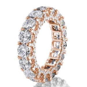 Eternity band - Italo Rose Gold Ring Eternity Wedding Band for Women, Apparel & Accessories, Italo jewelry - Online Catalog