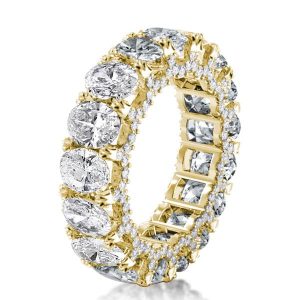 Eternity band - Italo Oval Eternity Wedding Band For Women, Apparel & Accessories, Italo jewelry - Online Catalog
