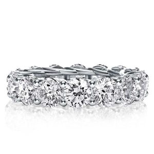 Eternity band - Italo Round Eternity Created White Sapphire Wedding Band, Apparel & Accessories, Italo jewelry - Online Catalog