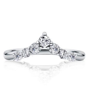 anniversary band - Italo Chevron Wedding Band For Women Stacking Ring Affordable, Italo jewelry - Online Catalog