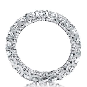 Eternity band - Italo Eternity Round Created White Sapphire Wedding Band, Apparel & Accessories, Italo jewelry - Online Catalog