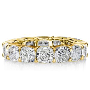 Eternity band - Golden Cushion Eterntiy Wedding Band, Apparel & Accessories, Italo jewelry - Online Catalog