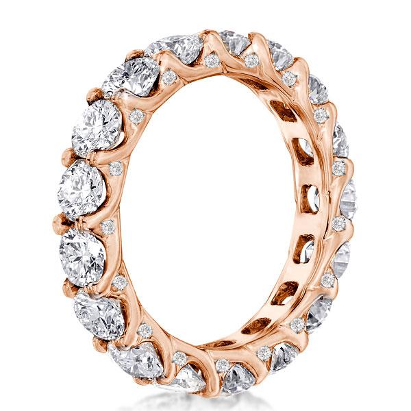 Eternity band - Rose Gold Eternity Created White Sapphire Wedding Band, Apparel & Accessories, Italo jewelry - Online Catalog
