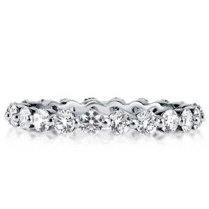 Eternity band - Italo Eternity Created White Sapphire Wedding Band, Apparel & Accessories, Italo jewelry - Online Catalog