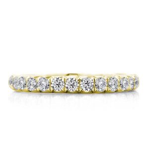 Eternity band - Golden Eternity Wedding Band For Women, Apparel & Accessories, Italo jewelry - Online Catalog