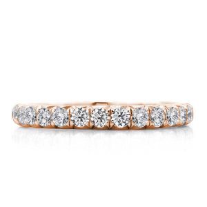 Eternity band - Rose Gold Eternity Wedding Band(0.75 CT. TW.), Apparel & Accessories, Italo jewelry - Online Catalog