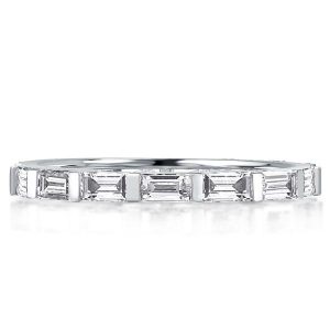 Eternity band - Baguette Bar Setting Eternity Wedding Band(2.65 CT. TW.), Apparel & Accessories, Italo jewelry - Online Catalog