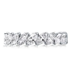 Eternity band - Eternity Marquise Wedding Band(3.65 CT. TW.), Apparel & Accessories, Italo jewelry - Online Catalog