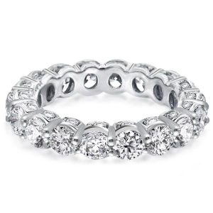 Eternity band - Classic Eternity Round Cut Wedding Band, Apparel & Accessories, Italo jewelry - Online Catalog