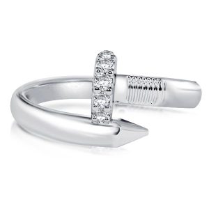 classic band - Italo Nail Ring Unique Wedding Band For Women, Italo jewelry - Online Catalog