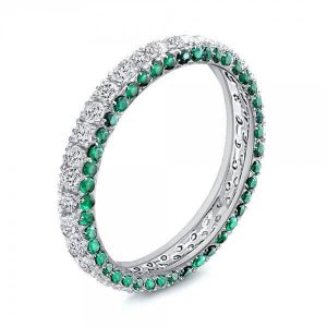 Eternity band - Italo Micro Pave Band Ring Eternity Wedding Band For Women, Apparel & Accessories, Italo jewelry - Online Catalog