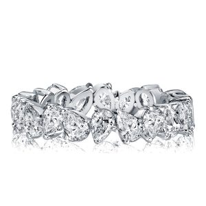 Eternity band - Pear Cut Eternity Wedding Band, Apparel & Accessories, Italo jewelry - Online Catalog