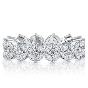 Eternity band - Italo Marquise Cut Eternity Wedding Band For Women, Apparel & Accessories, Italo jewelry - Online Catalog