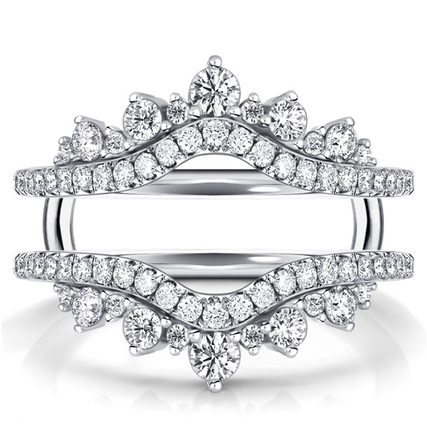 anniversary band - Italo Crown Enhancers Ring Guard Enhancers Band Ring, Italo jewelry - Online Catalog
