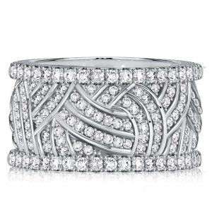 Eternity band - Italo White Sapphire Unique Eternity Wedding Band For Women, Apparel & Accessories, Italo jewelry - Online Catalog