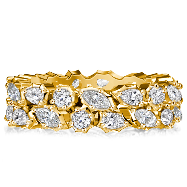 Eternity band - Italo Multi Cut Eternity Wedding Band Posey Band, Apparel & Accessories, Italo jewelry - Online Catalog