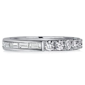 Eternity band - Italo Baguette & Round Cut Eternity Wedding Band For Women, Apparel & Accessories, Italo jewelry - Online Catalog
